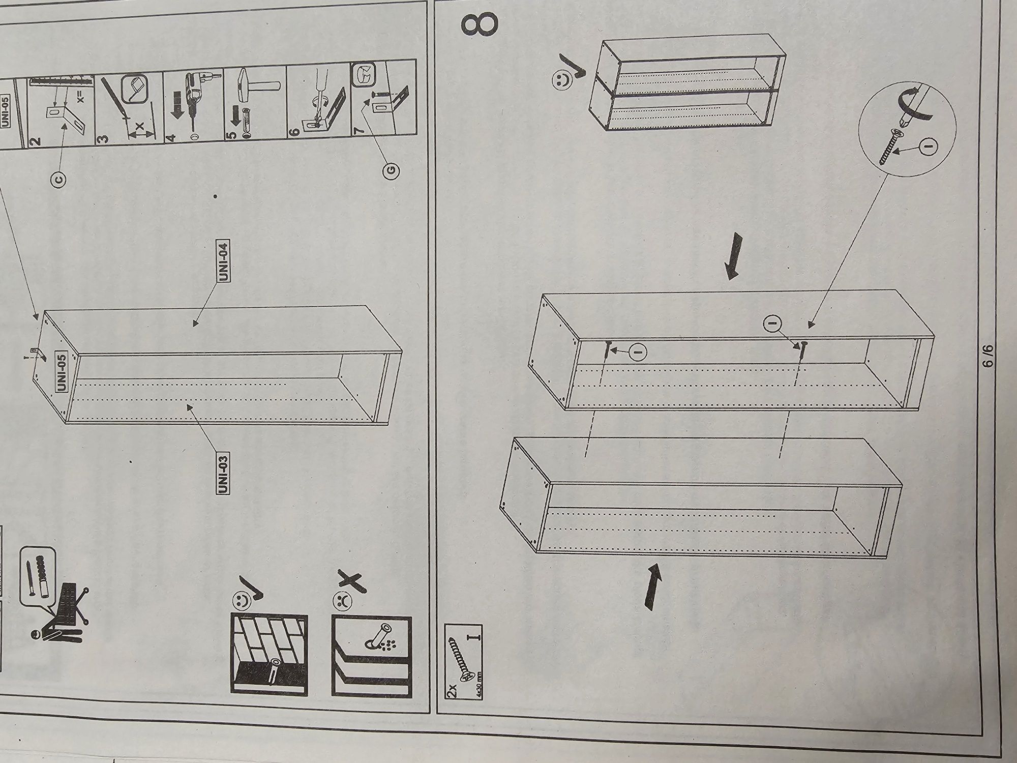 Nowy biały słupek TYP 01 wymiary 210x56.5x42.5cm