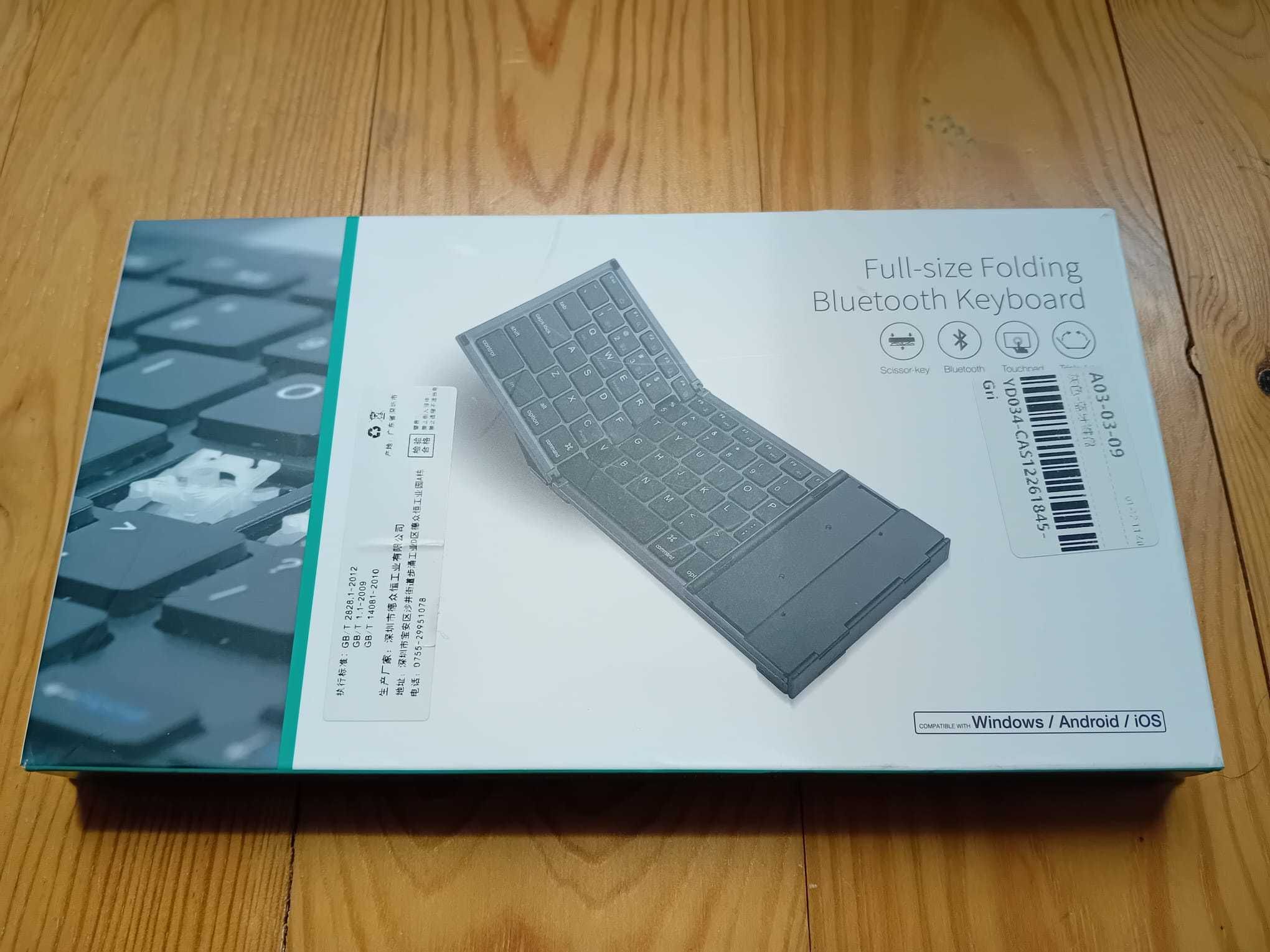 Teclado portátil sem fios (bluetooth)