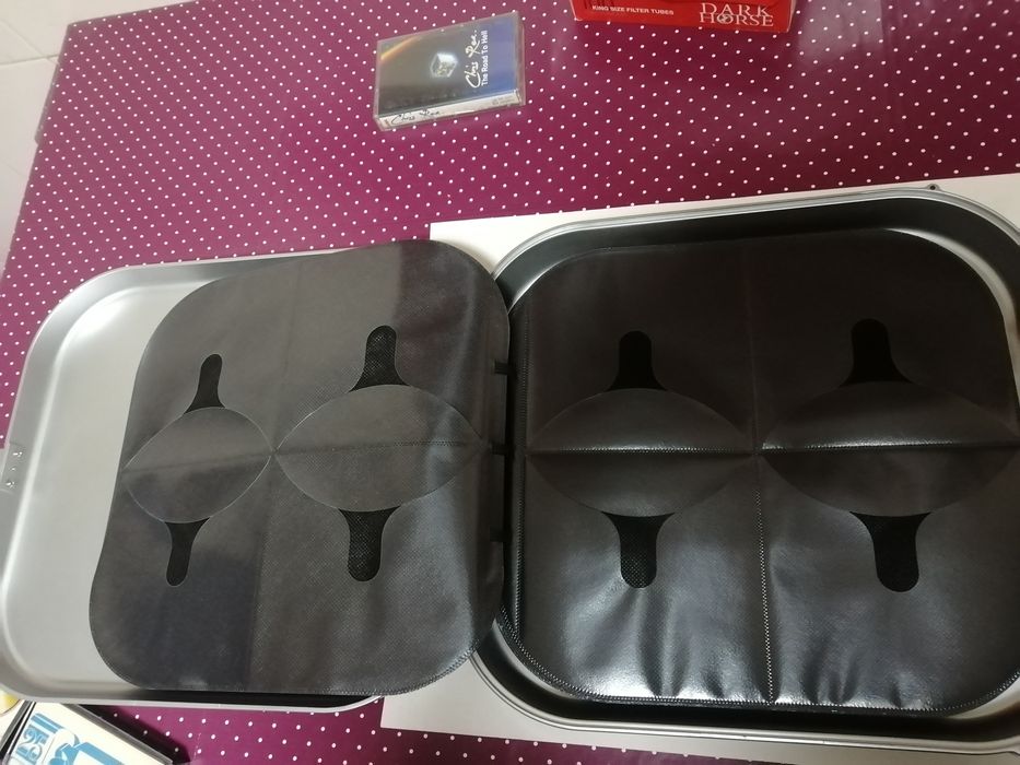 Mala transportadora metálica, de CDS