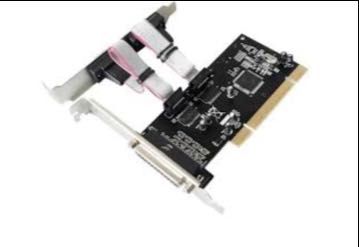 Контроллер Адаптер PCI to RS232*2 (Com port) + 1 Lpt плата расширения