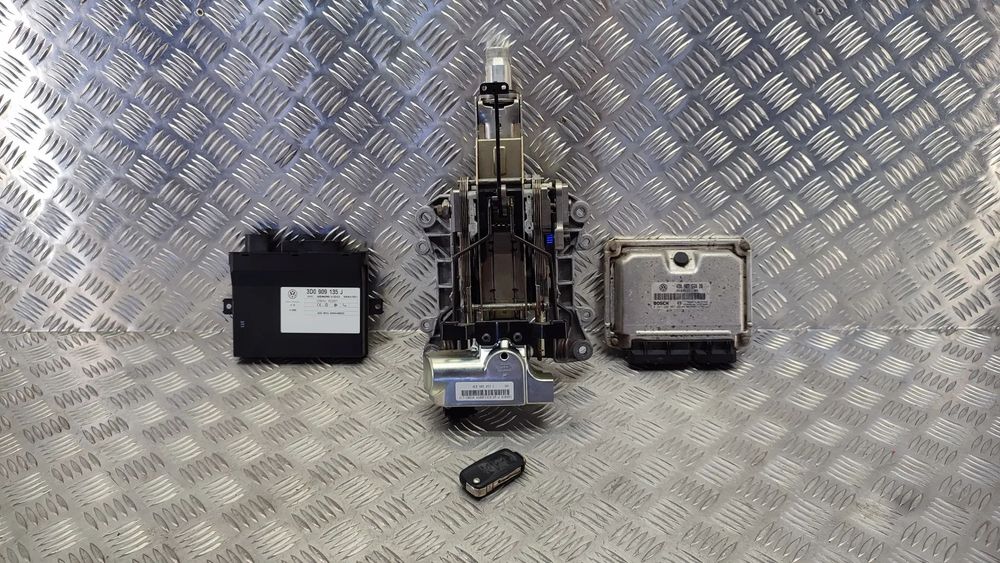 VW TOUAREG 7L 03-09R ZESTAW STARTOWY 4.2 V8 AXQ BENZYNA ROZRUCHOWY DO ODPALENIA 4D0907560 BQ 3D0909135 J BX