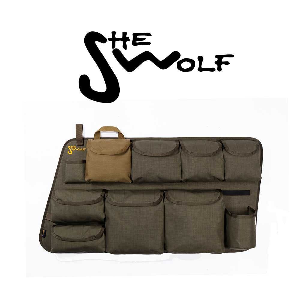 SHE-WOLF Organizer na szybę boczną Nissan Patrol Y60 5-drzwiowy