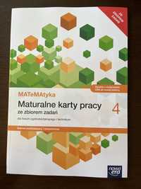 Matematyka 4. Maturalne karty pracy ze zbiorem zadań