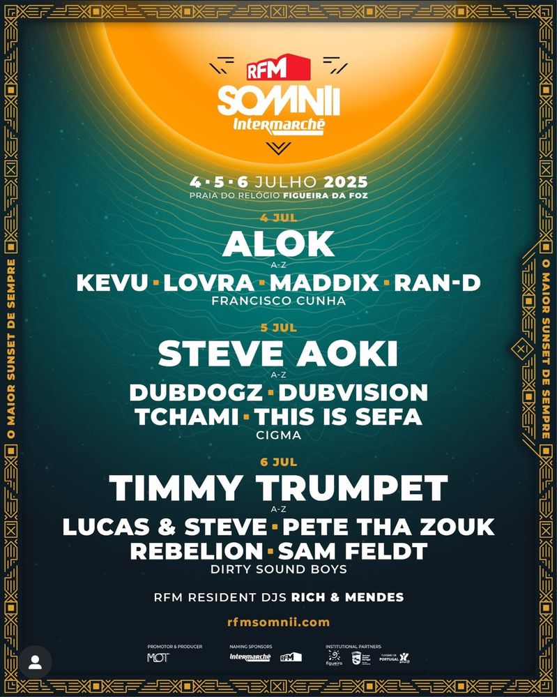 Passe Geral RFM SOMNII 3 dias