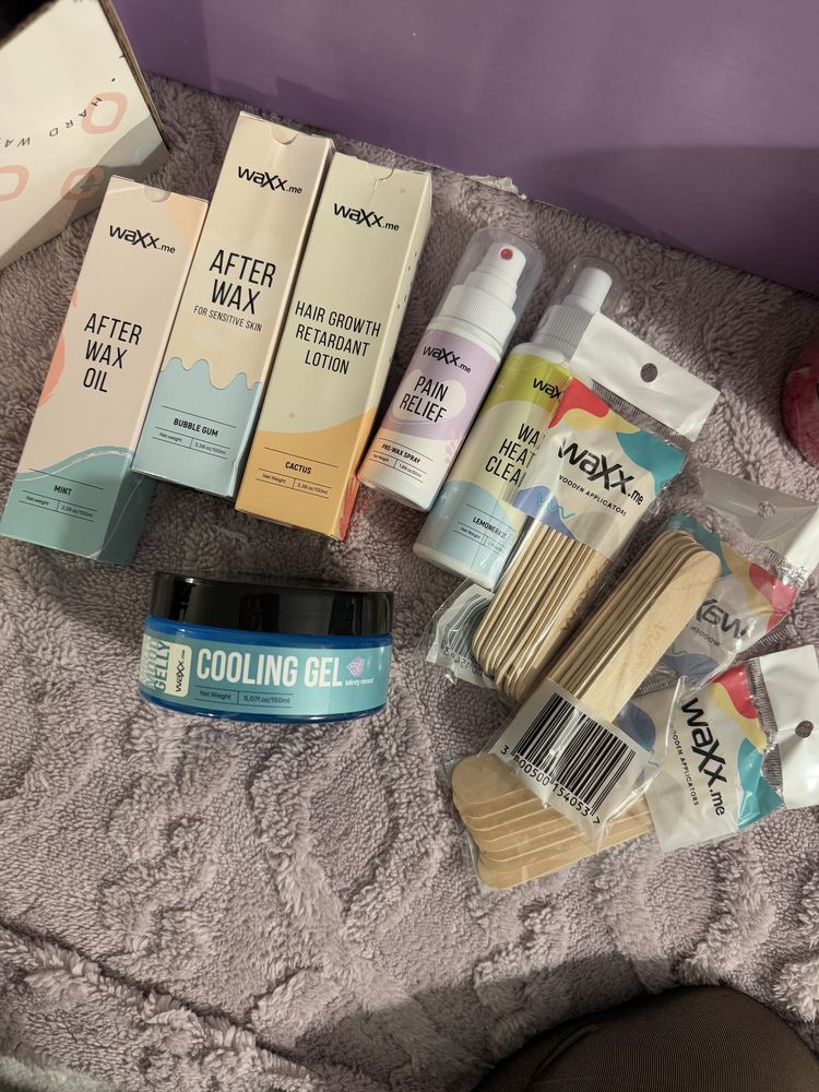 Kit de depilação a cera