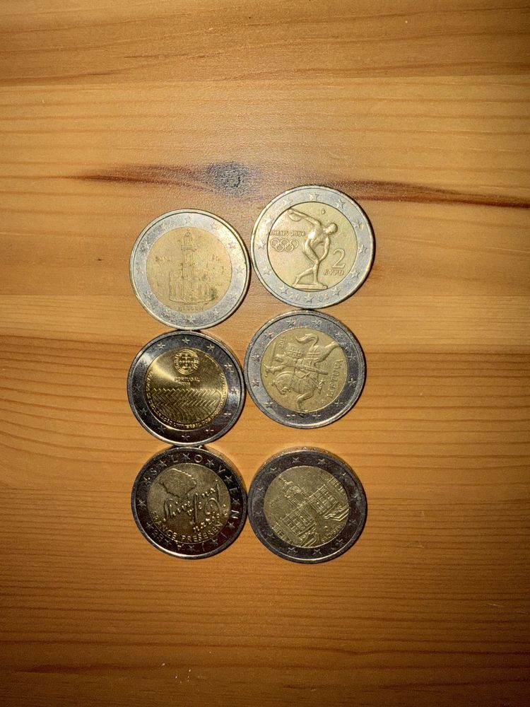 Vendo moedas de 2€
