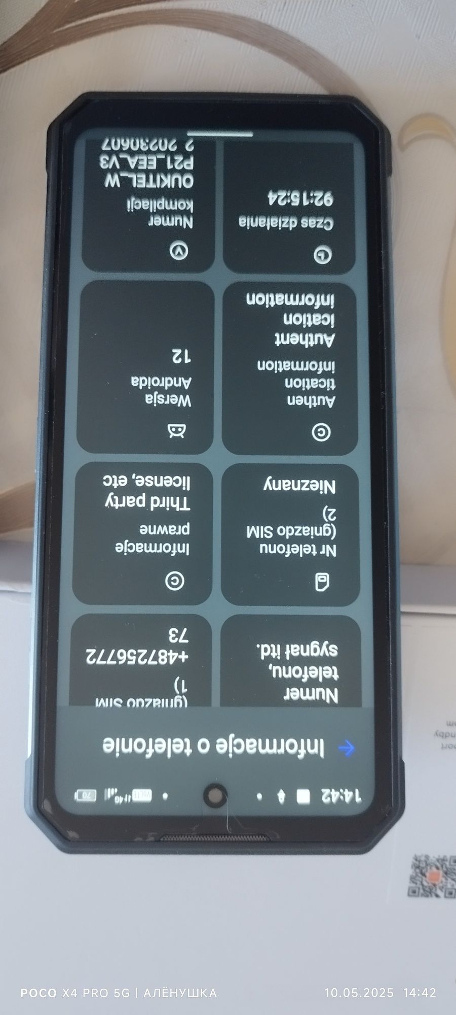 Oukitel wp21 ...
