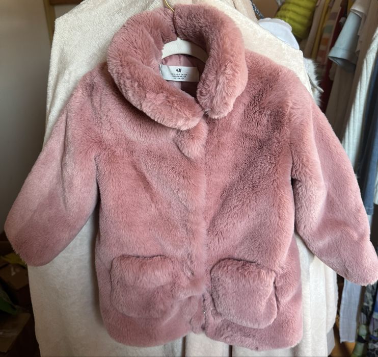 Шубка для дівчики h&m 98 розмір(2-3роки)