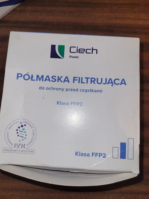 Półmaska fiktrujaca 25 szt nowe