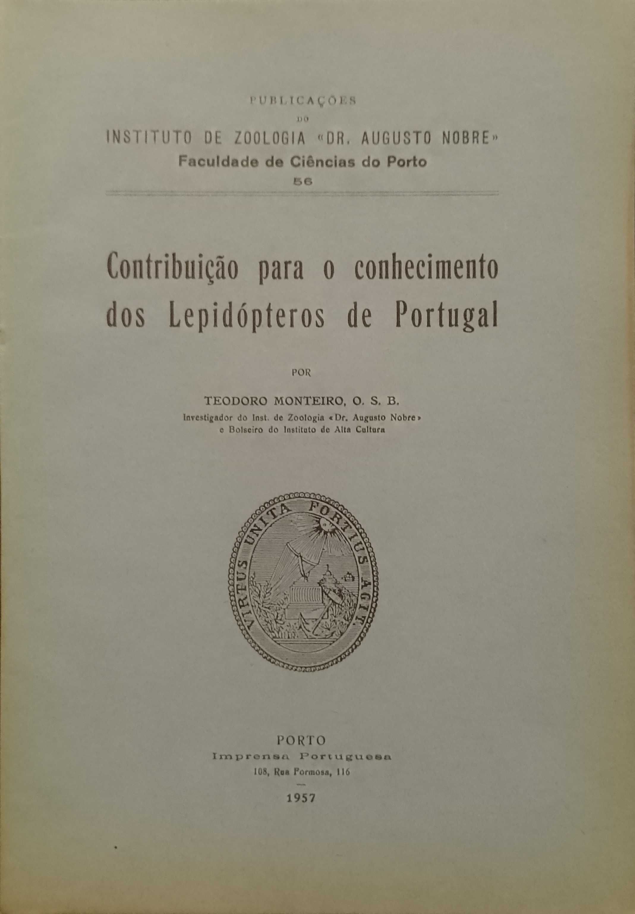 Contribuição para o conhecimento dos Lepidópteros de Portugal