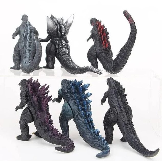 Набор игрушек 6в1 Годзилла Король монстров Godzilla vs Kong