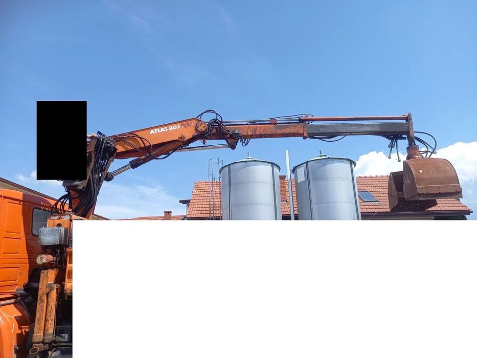 HDS ATLAS 80.1  ŁYŻKA DO MATERIAŁÓW SYPKICH Szczypce do  Drewna Książka UDT