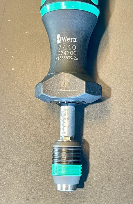 0,3-1.2 Nm Wera 7440 wkrętak dynamometryczny precyzyjny Thule iPhone
