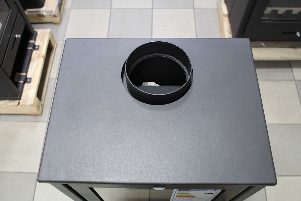 Piecyk piec kominek na drewno - Capri 7,6kW RATY 0% SZAMOT EKOPROJEKT