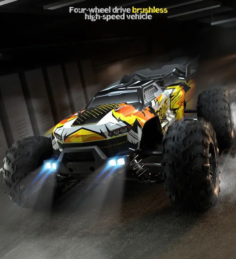 Радіокерована машинка CONQUER RC WL TOYS монст трак 4Х4 70км/год