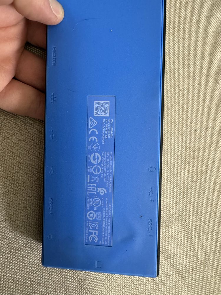 Док станція HP USB-C Dock G4 + БЖ + кабель (0883)