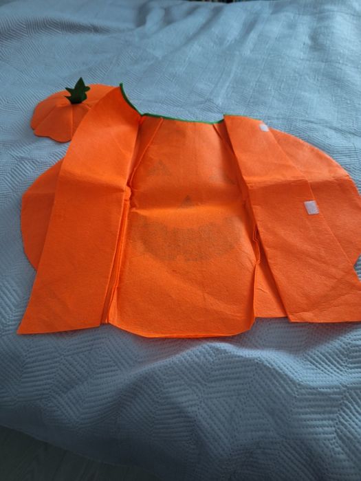 Strój dyni hallowen czapka + strój