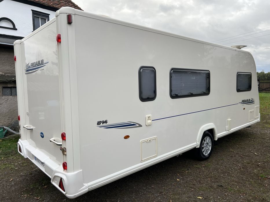 Przyczepa Bailey Pegasus, 4/5 Osobowa MOTO MOVER,DUŻY NAMIOT