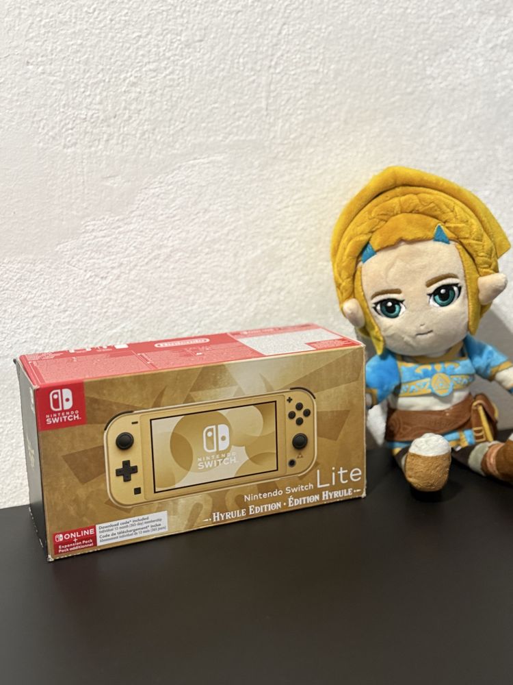 Nintendo Switch Lite Zelda Desbloqeuada (ler descricao)