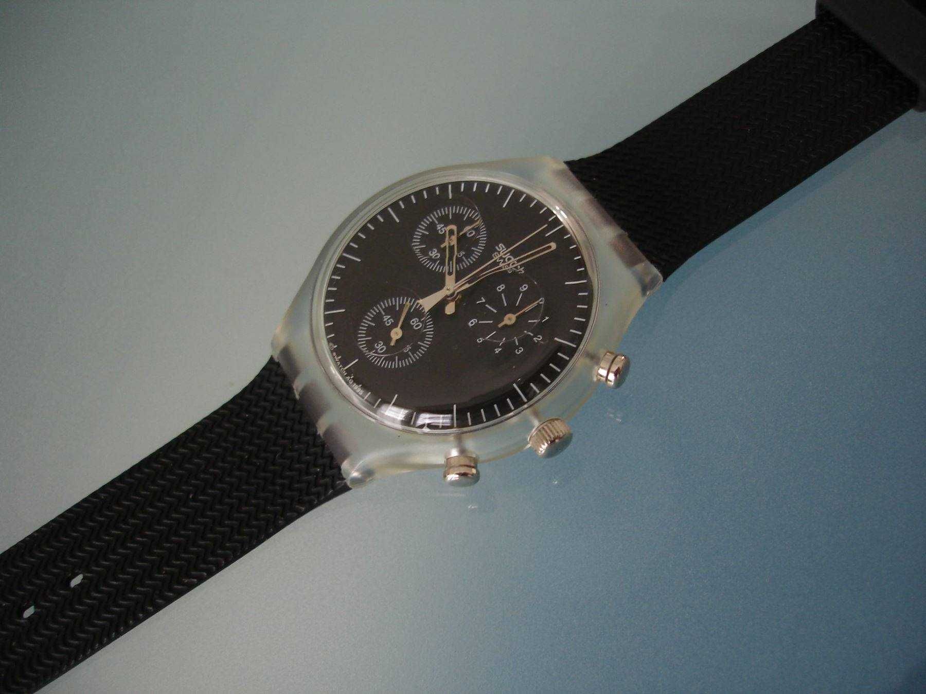 Lote RARO 2 Swatch Chrono / "Lavagna"+"Speedcounters" / Como NOVOS