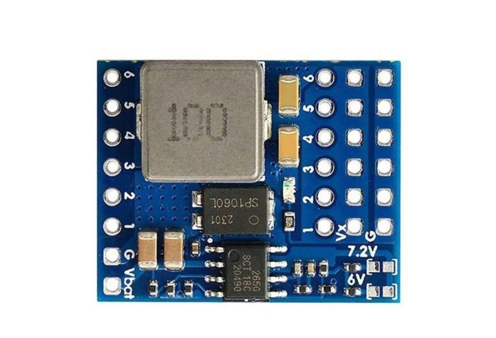Плата Розподілу Живлення Matek Servo PDB with BEC 5.5-36V to 5-8.2V
