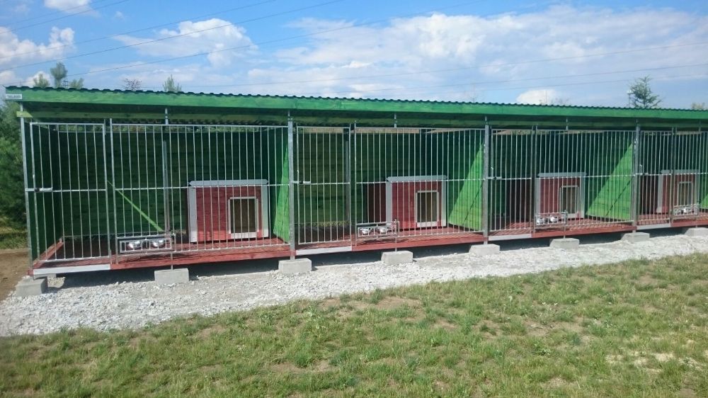 Kojec dla psa szeregowy 12m x 2m box4dog