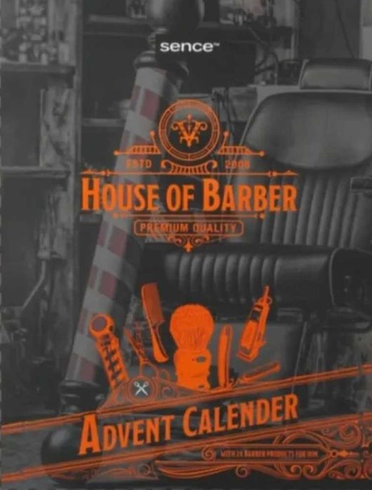 Sence Collection House Of Barber kalendarz adwentowy z kosmetykami men