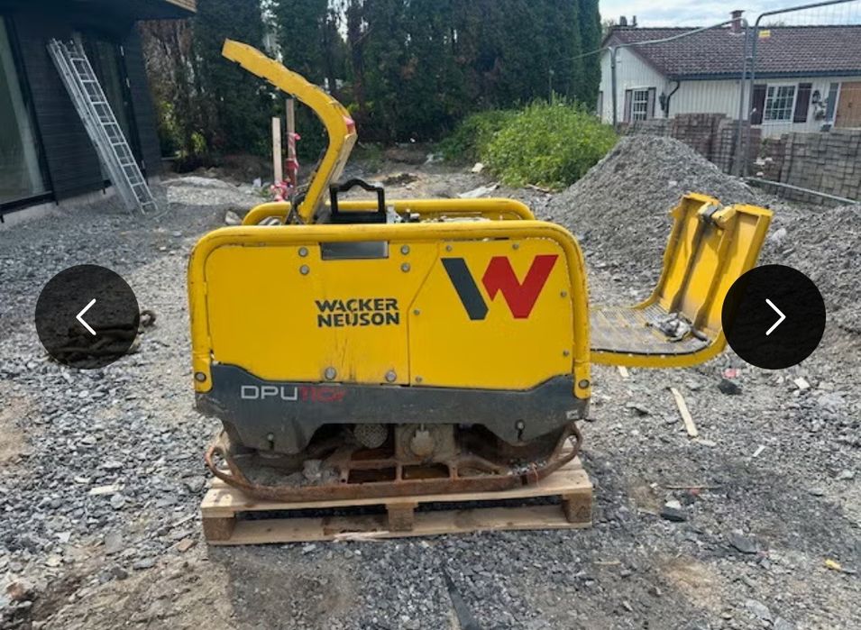 Placa vibratória Wacker Neuson dpu 80 r