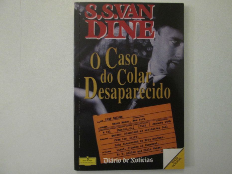 O caso do colar desaparecido- S. S. Van Dine
