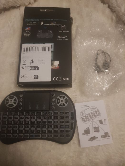 Mini bluetooth keyboard with mouse pad