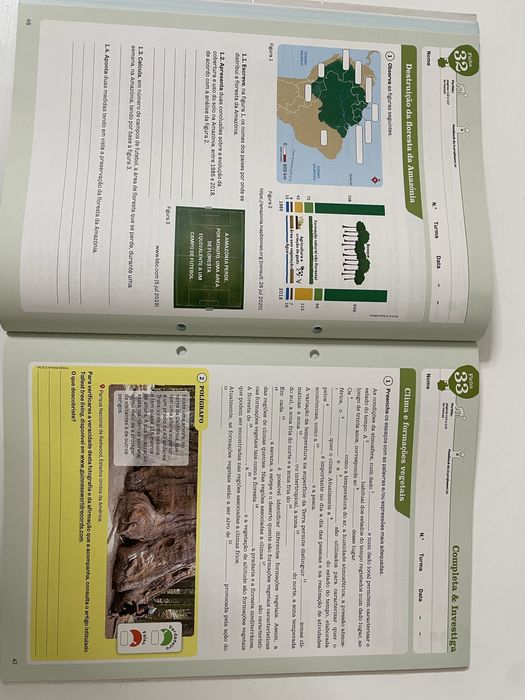 Caderno de atividades Planeta 7