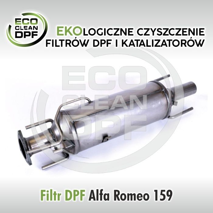 Alfa Romeo 159 1.9 JTDM- Filtr cząstek stałych DPF, katalizator