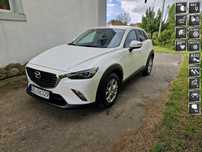 Mazda CX-3 2.0i 120KM 49tys.km. Bezwypadkowy Serwis ASO PDC Jak Nowy Gwarancja