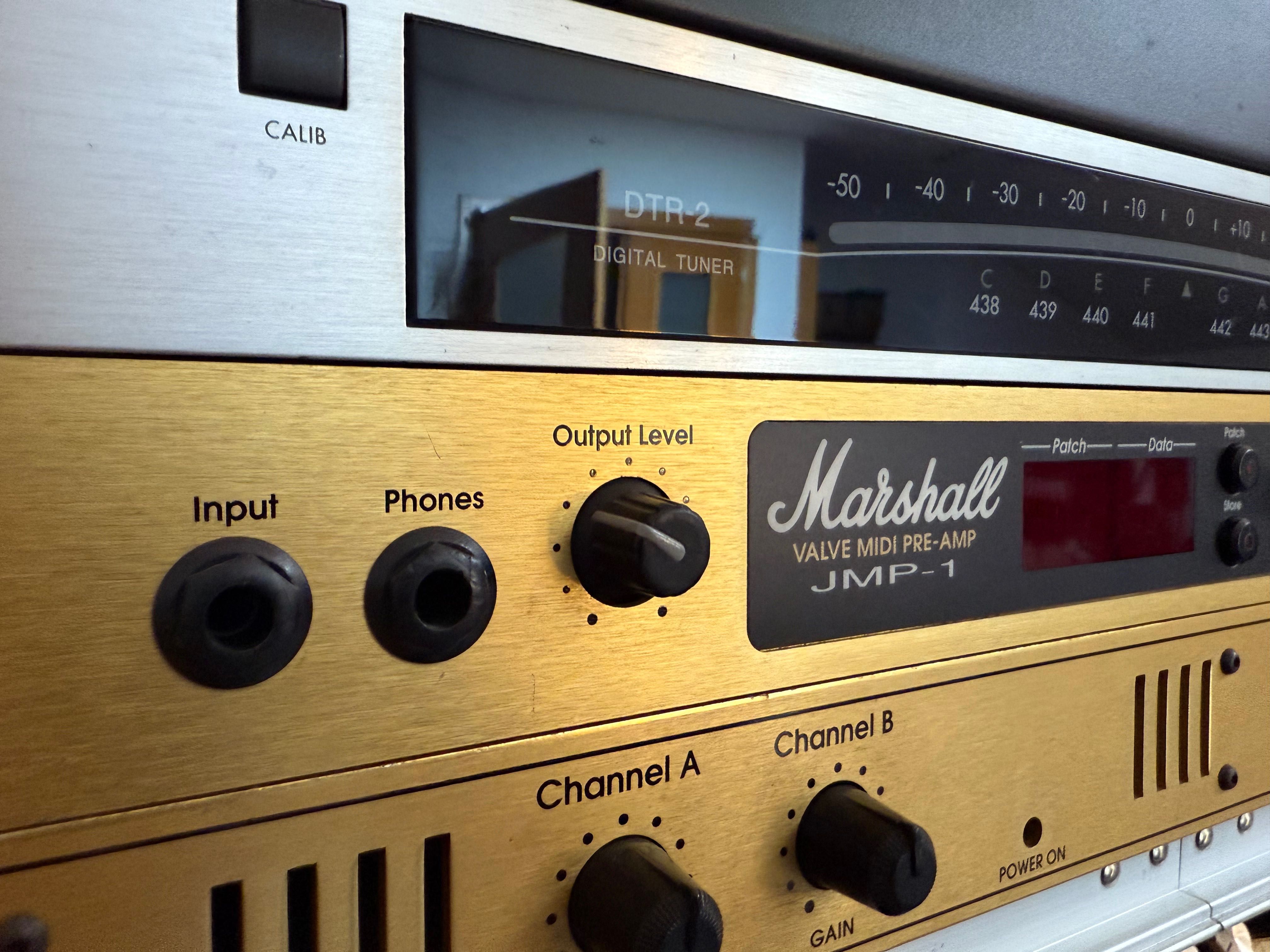 Rack Completa Marshall Valvestate 8008 JMP1 Korg Afinador