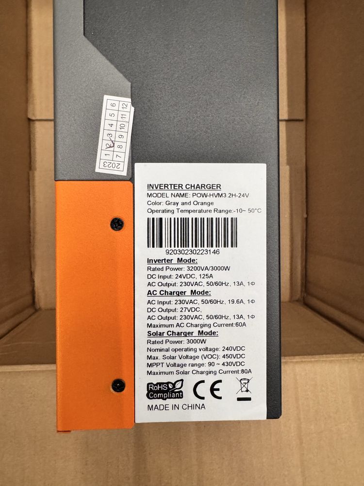 Інвертор Powmr + АКБ Logic Power 24V 3,2Квт LifePo4 + Wifi модуль