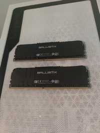 Оперативна пам'ять Crucial Ballistix DDR4-3200 16GB (8x2)/CL16