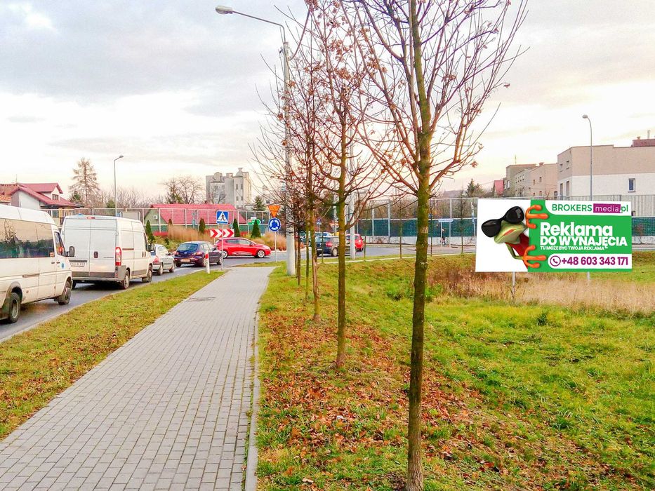 Reklama Billboard Oświęcim Centrum Ul. Konarskiego Wydruk i montaż!