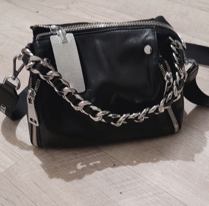 Сумка шкіряна крос боді