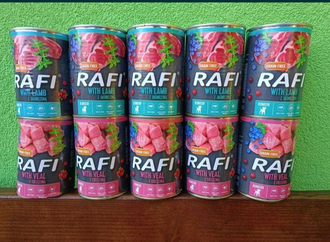 10 sztuk karmy dla psa Rafi junior 400g Dolina Noteci