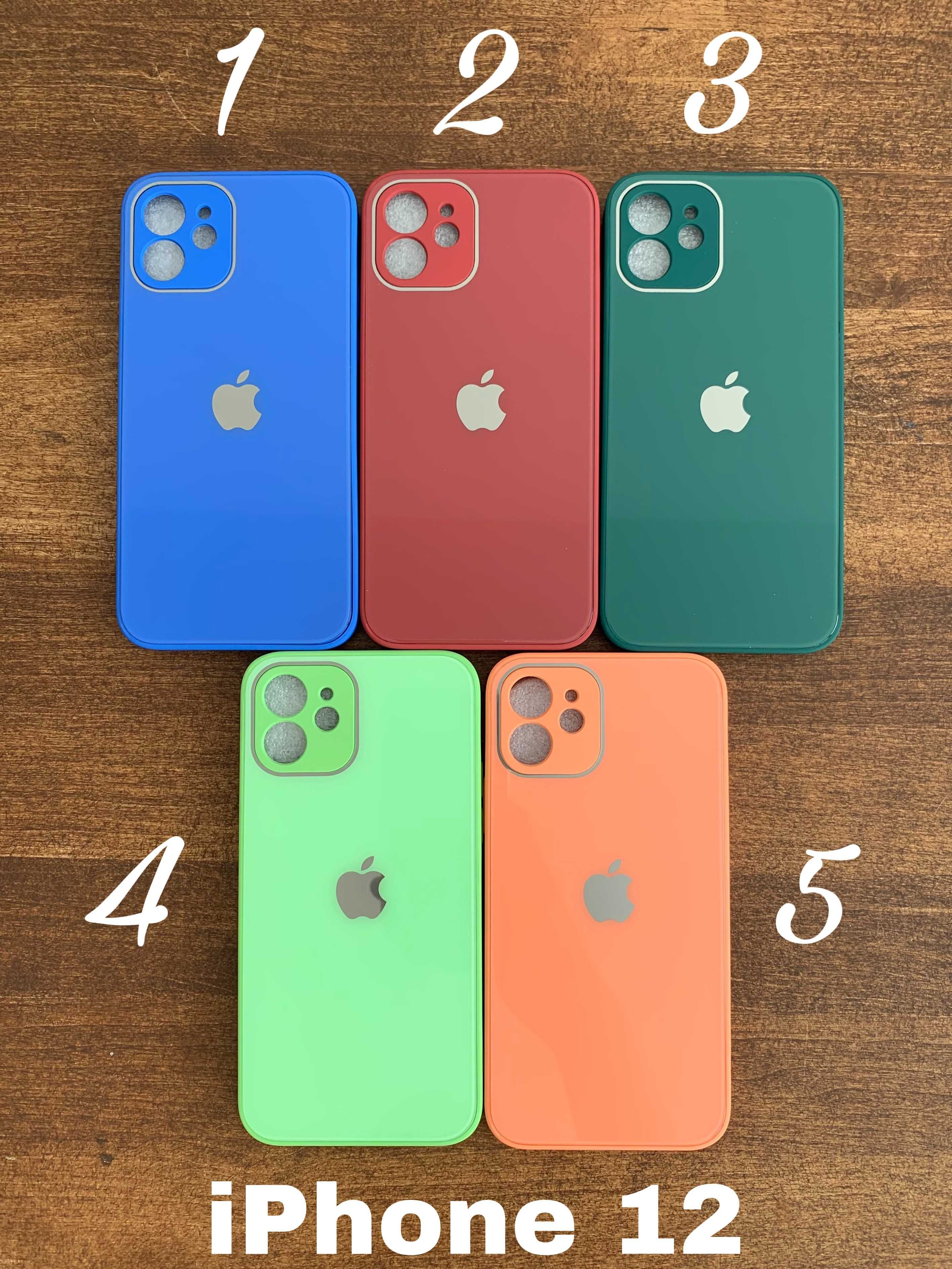 Etui, Case iPhone 12, 12 Pro, 11 Pro Max, 12 Pro Max imitacja szkła!