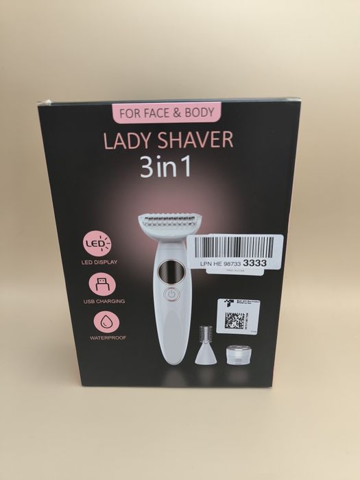 Depilator golarka trymer 3w1 dla kobiet