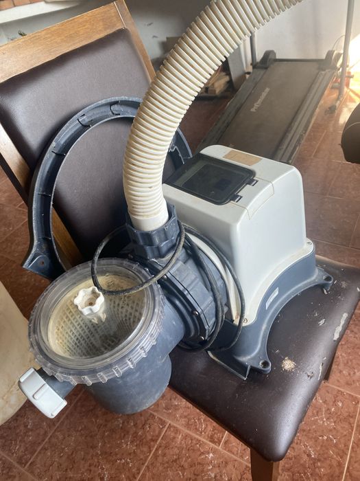 Bomba e filtro de areia para piscina