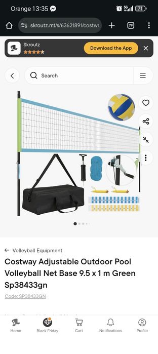 NOWY zestaw do siatkówki siatka siatkówka piłka do siatkówki