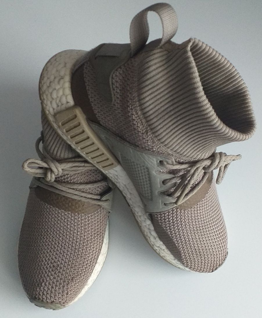 Buty Adidas NMD XR1 Winter Raw Gold roz. 39 1/3  Boost  Reflective