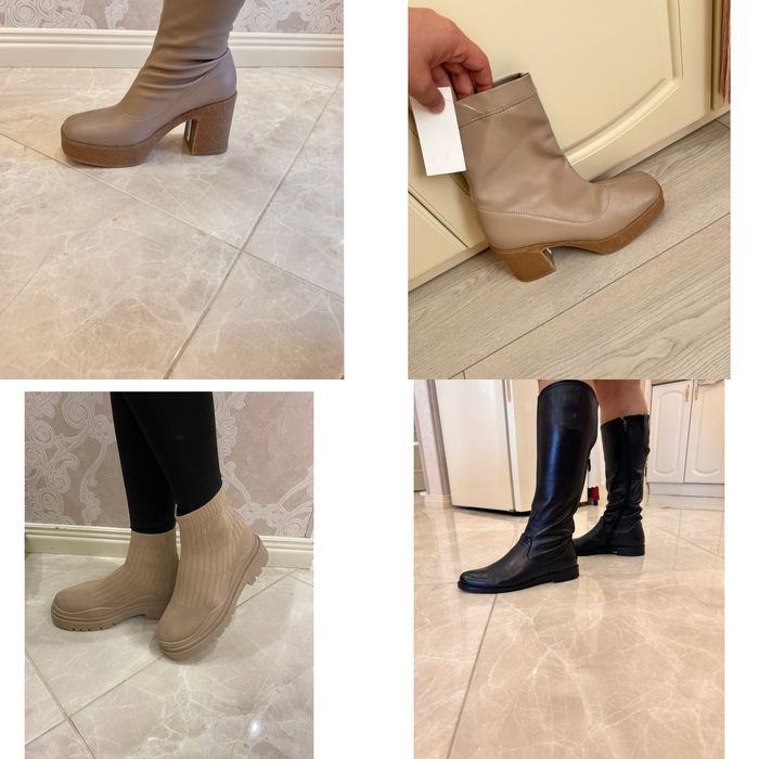 Сапожки зимові сапоги на підборах жіночі  взуття розмір 38 розмір 39