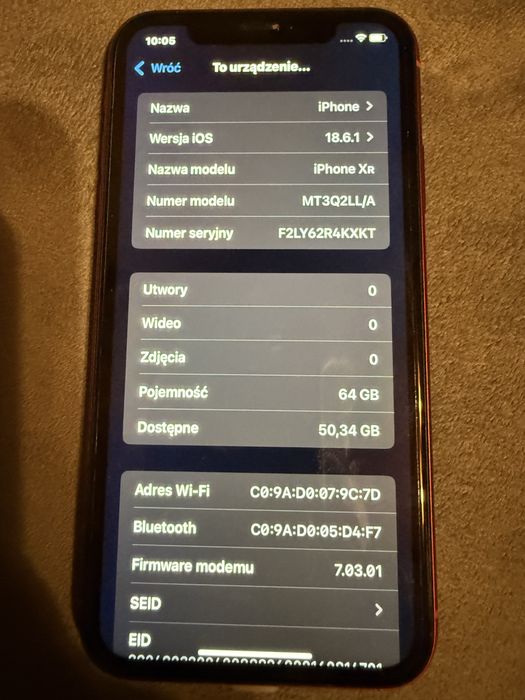 iPhone XR 64GB stan bd