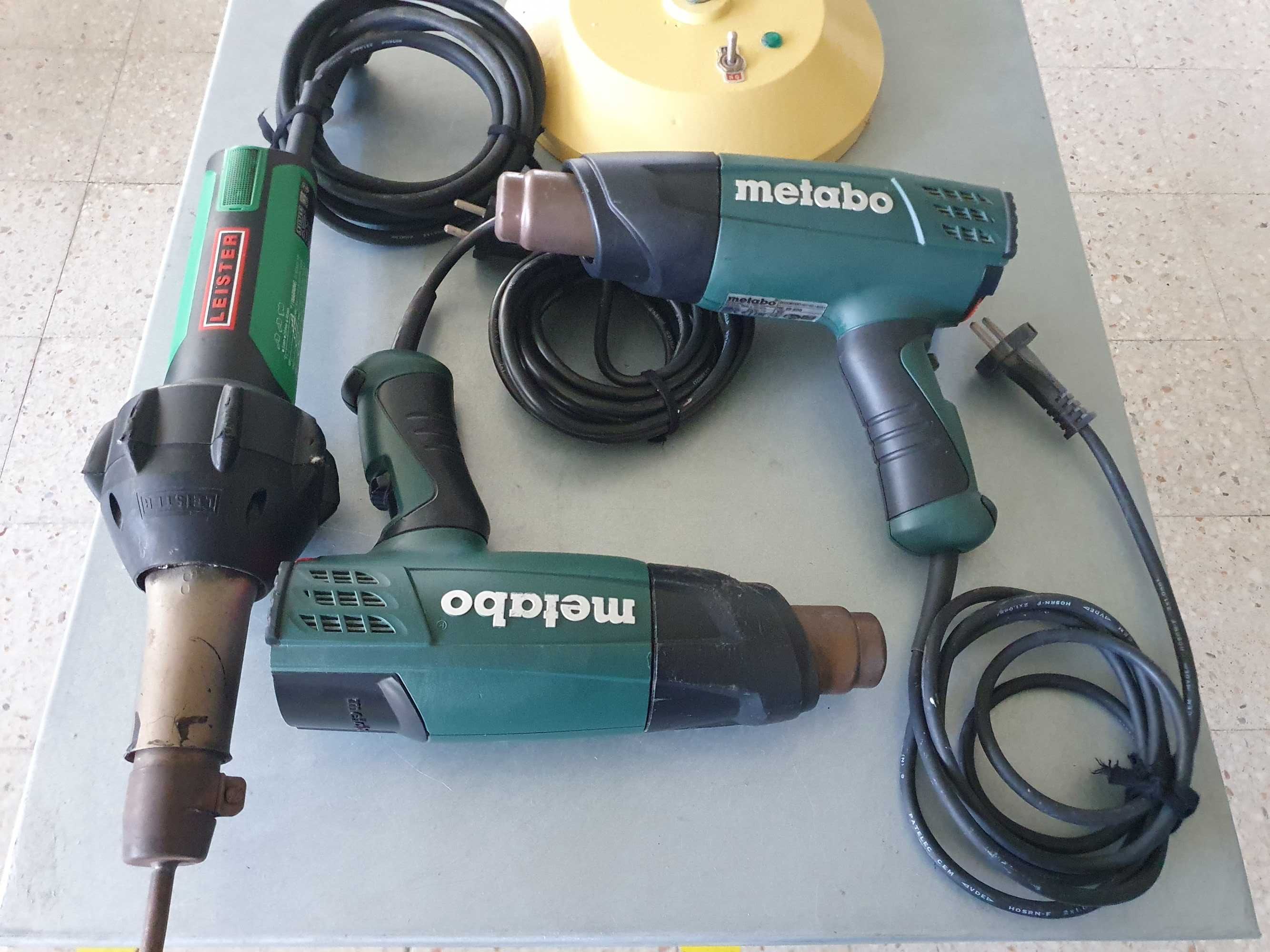 LEISTER METABO PISTOLA AR QUENTE METABO QUEIMADOR DE LINHAS