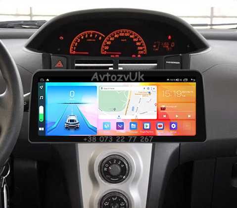 Магнитола YARIS Toyota Ярис GPS DVD USB 2 дин din CarPlay Android 14
