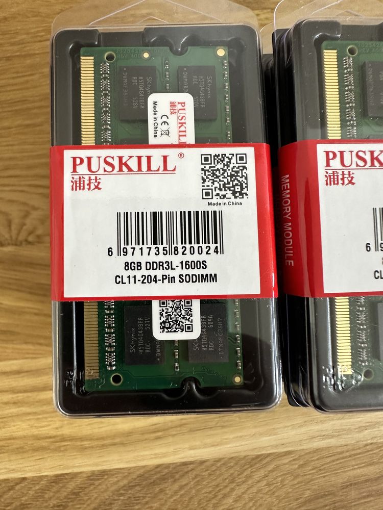 DDR3L 8GB 1600S НОВА оперативна память ОЗП оперативка ГУРТ ОПТ