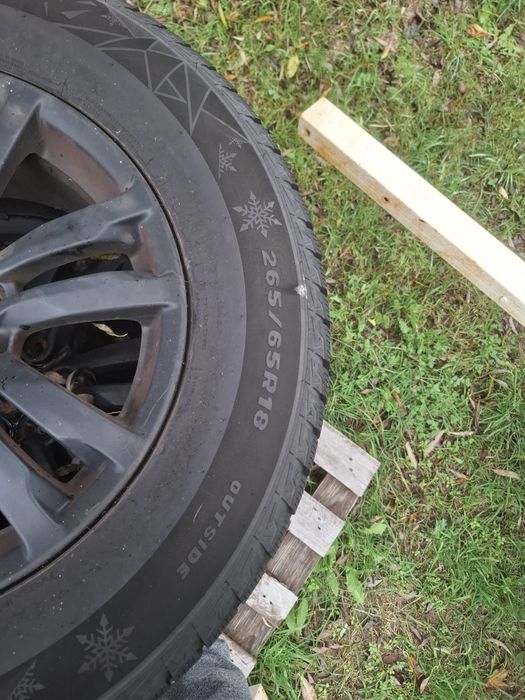 Koła zimowe pajero l200 mitsubishi orginał 18